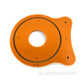 Orange schwaarz Bakelite Blat fir CNC Schneiden